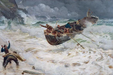 Come la barca è tornata a casa, 1886