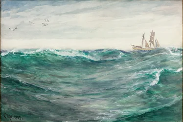 Off Fowey; Vento da ovest