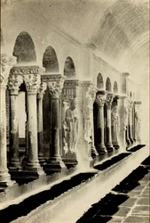 Interno del chiostro di Saint-Trophime, Arles