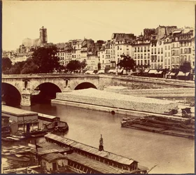 Il Pont Marie e le banchine dei Célestins, visti dal Quai d