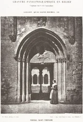 Portale di Saint-Trophime; ingresso al chiostro, Arles, chiesa metropolitana di Saint-Trophime
