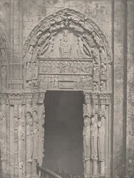 Cattedrale di Chartres, lato occidentale, porta laterale destra, XII secolo
