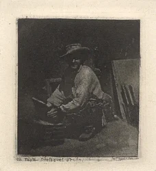 [Il muratore accovacciato]