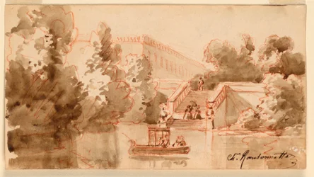 Veduta Immaginaria del Castello di Vaux-le-Vicomte