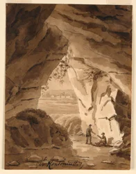 In una grotta