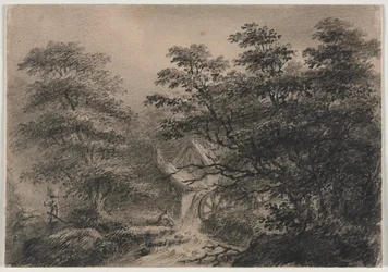 Paesaggio con mulino