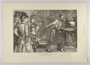 Forno di Ricottura a Tower Hill, da The Graphic, 1895