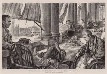 Convalescenti sul Balcone dell