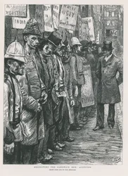 Reclutamento degli uomini sandwich