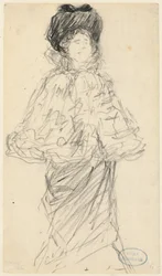 Donna in piedi, c. 1900