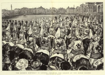 Il Compleanno della Regina a Londra, la Parata del Colore agli Horse Guards