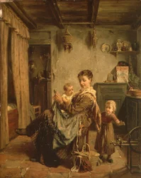 Cache-Cache, un interno con madre e figlio