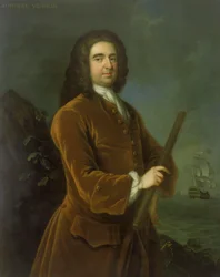 Ammiraglio Edward Vernon (1684-1757), metà degli anni 1730 (olio su tela)