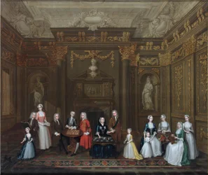 Una festa del tè a casa della Contessa di Portland