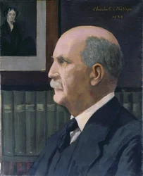 William Henry Bragg (1862-1942) con un