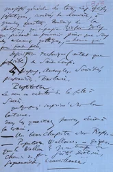 Pagina 303 del pamphlet di Baudelaire 