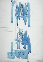 Contrafforte, Duomo di Milano, 1891