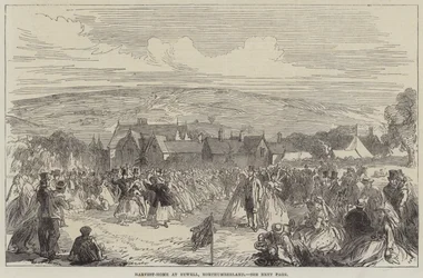 Festa del raccolto a Bywell, Northumberland