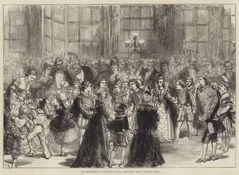 Il ballo in maschera giovanile della Marchesa di Salisbury a Hatfield House