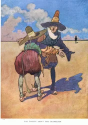 La disputa sul camaleonte