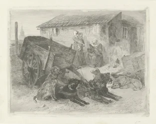Il carretto dei cani