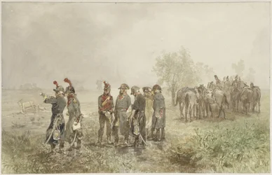 Incontro di ufficiali francesi in Olanda, 1793