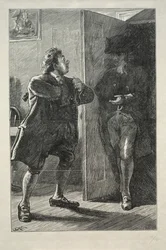 La vacanza di un attore, 1867