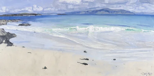 Onda di aprile, Iona, 2013 (olio su tela)