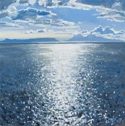Eigg  Rum Evening, 2014 (olio su tela)