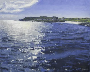 Iona Light, 2017 (olio su tela)