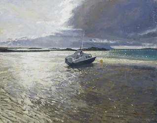 Tempesta in avvicinamento, 2017 (olio su tela)