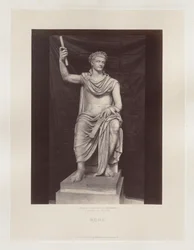 Statue de Tibere, Vatican