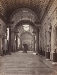 Vaticano: Galerie Nuovo Braccio, c. 1860