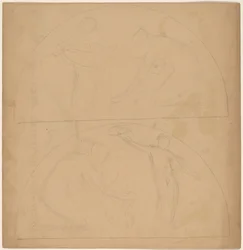 Studio per un disegno di bordo [verso]
