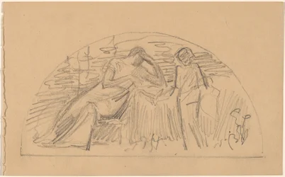 Studio per una lunetta