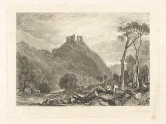 Castello di Okehampton, sul Fiume Okement