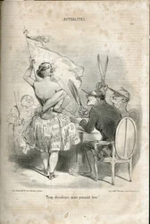 Illustrazione di Charles Vernier in Le Charivari