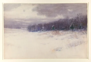 Senza titolo [Paesaggio invernale - New Jersey]