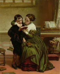 George Herbert e sua madre