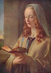 Meditazione della Fanciulla, 1847, c1915