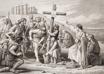 La prima predicazione del cristianesimo in Gran Bretagna, da 