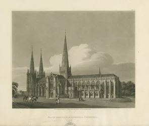 Cattedrale di Lichfield - Vista sud-est
