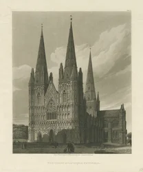 Cattedrale di Lichfield - Facciata Ovest