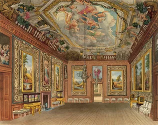La sala da disegno della regina, Castello di Windsor, da 