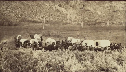 Treno di emigranti mormoni, Echo Canyon