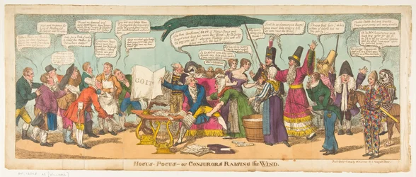 Hocus Pocus-o Conjurors Raising the Wind, 1 ottobre 1814