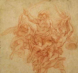 Dio Padre sostenuto dagli angeli