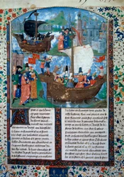 Tristano e Isotta lasciano l