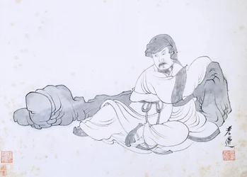 Scena dalla vita di un eremita