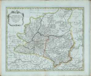 Mappa generale del governatorato di Vyatka, 1791